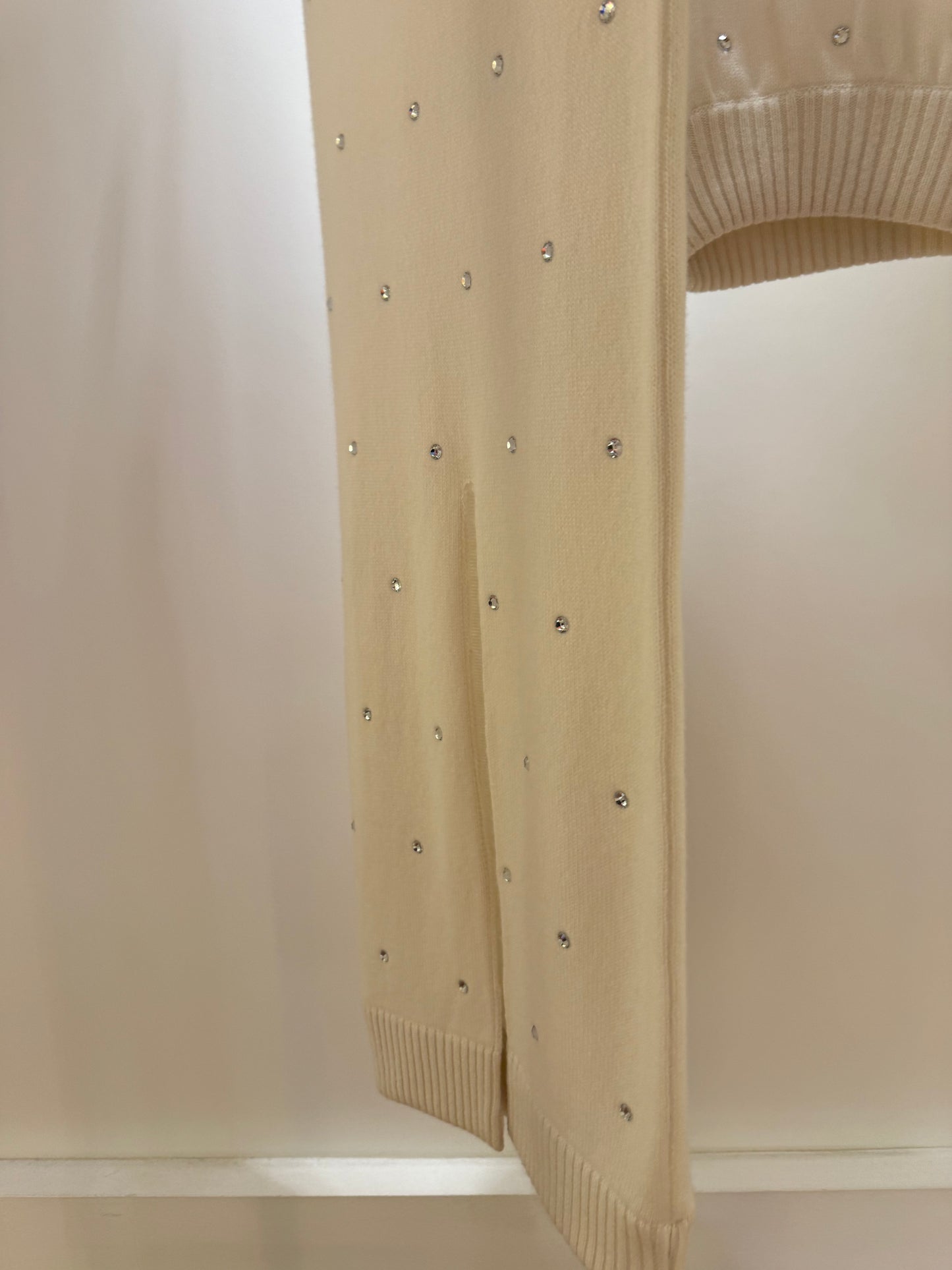 Cashmere long skirt