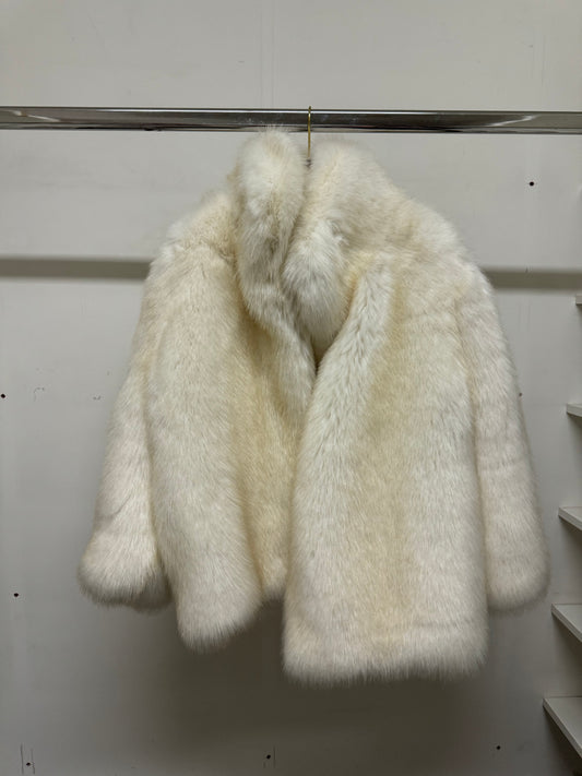 Faux fur jacket